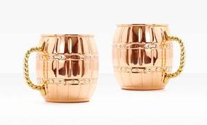 Mules décoratives en cuivre massif pour une expérience de boisson parfaite lors d'occasions festives, d'anniversaires ou de vacances - Product Image 6