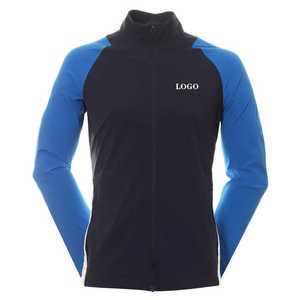 Veste d'hiver Softshell personnalisée pour hommes, coupe-vent et respirante avec col montant, vêtements de travail - Product Image 4