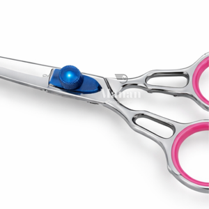 Ciseaux de coiffure professionnels en acier inoxydable de 6,2 pouces, ciseaux de barbier ergonomiques, outil de salon OEM - Product Image 4