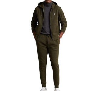 Nouveau sweat à capuche en coton 100% uni pour homme, couleur unie, automne, hiver, avec logo vintage sur le devant, service OEM - Product Image 2