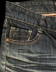 Vintage S Taille Denim Shorts Jeanagers Autre Artisanat Jeans Pantalon Court - Product Image 3