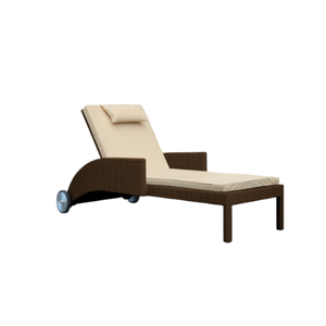 Chaise longue extérieure de haute qualité pour jardin et hôtel Chaise longue de plage pour lit de soleil pour piscine Chaise longue fabriquée en Indonésie - Product Image 1