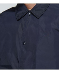 Chaqueta cortavientos sólida informal para hombre, chaqueta de entrenador personalizada, cómoda, transpirable, de talla grande, nailon 100%, impermeable, ecológica, fina - Product Image 5