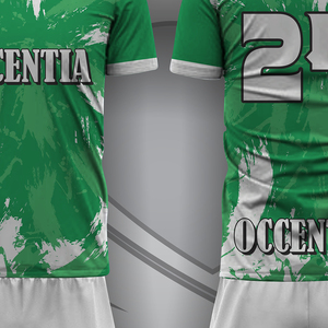 Precios razonables Conjuntos de uniformes de fútbol Traje de entrenamiento de fútbol de moda transpirable Uniforme de camiseta de fútbol unisex 100% Poliéster - Product Image 5