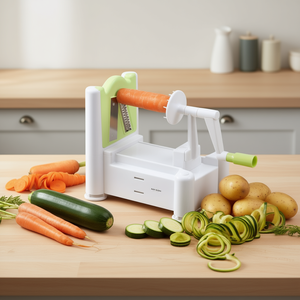 EASY ACEA เครื่องหั่นผัก 3-in-1 สีขาว รุ่น 2574 อุปกรณ์สำหรับผลไม้และผัก - Product Image 3