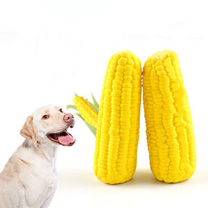 Juguetes Masticables para Perros de Látex con Forma de Maíz, Resistentes a Mordeduras, Interactivos, con Sonido, Ecológicos, al por Mayor - Product Image 1