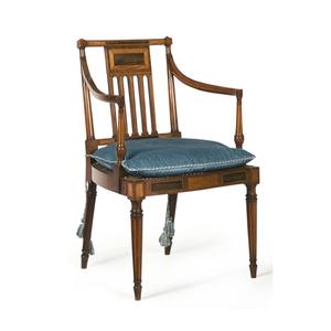 Chaise design vintage en bois massif avec support dorsal et touche naturelle pour une expérience d'assise de luxe - Product Image 4