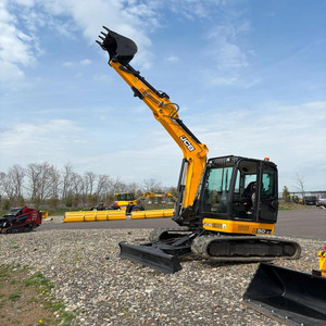 รถขุดขนาดเล็ก JCB 50Z 2 รุ่นปี 2023 สำหรับงานหนัก 5 ตัน สภาพใหม่ใช้งานแล้ว พร้อมบุ้งกี๋ 3 ใบ ชุดเต็ม น้ำหนัก 10583 ปอนด์ 48 แรงม้า ระบบไฮดรอลิกทรงพลัง - Product Image 1