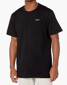 2023Nueva colección de camisetas de hip-hop de manga corta de calidad de marca Camiseta estándar de mezcla de algodón y poliéster para hombre de BD - Product Image 6