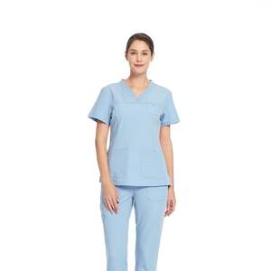 Bestex personalizable mujer Top enfermería Jogger Scrub traje de moda médico Scrubs uniformes para los trabajadores del hospital - Product Image 5