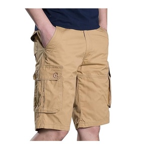 Pantalones cortos de jogging de cintura alta personalizados para hombre, pantalones Cargo de secado rápido de alta calidad, Bermudas hasta la rodilla, diseño liso en blanco - Product Image 6