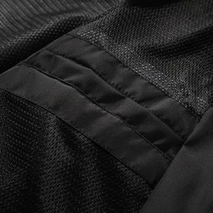 เสื้อแจ็คเก็ตผู้ชาย โพลีเอสเตอร์ แจ็คเก็ตกันลม พร้อมโลโก้แบบกำหนดเอง ดีไซน์หลวมแบบยูนิเซ็กซ์ ปกเรียบ เสื้อโค้ช แจ็คเก็ตกันลม - Product Image 3