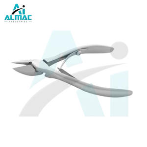 กรรไกรตัดเล็บสแตนเลสแบบใช้มือกรรไกรตัดเล็บสำหรับร้านเสริมสวยอุปกรณ์ตัดหนังกำพร้าสำหรับใช้ในบ้าน - Product Image 3