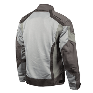 Chaqueta de moto textil Cordura para hombre de diseño personalizado a prueba de viento negro gris fresco de talla grande Touring protección impresa invierno - Product Image 2