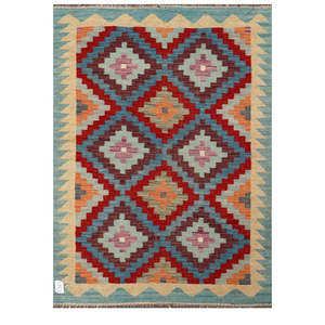 พรมกิลิมไมมาณา อัฟกานิสถาน ขนาด 147 x 105 ซม. ชุดพรมปูพื้น - Product Image 1