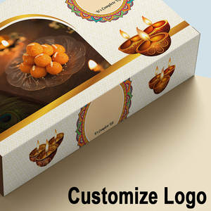 Venta al por mayor caja de regalo de pastel de caramelo diseño único corte láser combinado caja de dulces impreso personalizado al por mayor caja de dulces - Product Image 6