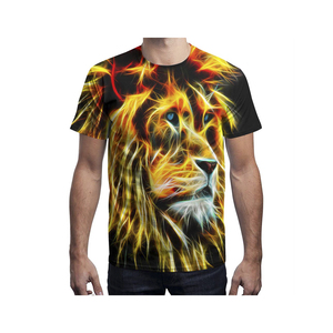 Dernier modèle Design de haute qualité T-shirt mode imprimé par sublimation complète T-shirts avec impression personnalisée pour hommes - Product Image 3