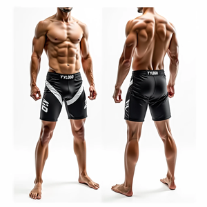 Pantalones cortos de lucha MMA sublimados con impresión HD personalizada con función elástica diseñados para uso sin Gi Jiu Jitsu Kimono De Jiu Jitsu - Product Image 5