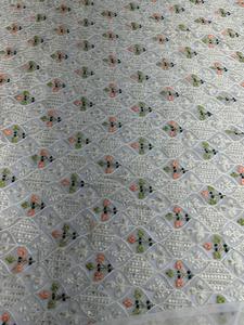 Modern Embroidered Viscose Georgette Dress Material Woven Plain Style for Swimwear Wholesale from Indian Manufacturer - Product Image 4