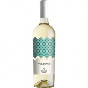 Italian POGGIO MAR Vermentino Puglia IGP White <b>Wine</b> Fruity Coastal 750ml 6 Bottles Per Box Made in Italy - Product Image 2
