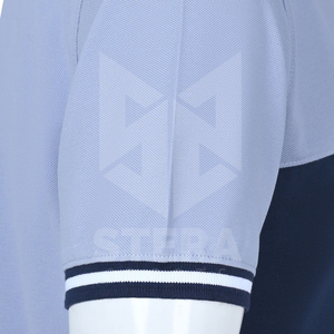 เสื้อยืดโปโลผู้ชายผ้าฝ้าย100% ปักลายแขนสั้นระบายอากาศได้ดีดีไซน์เป็นเอกลักษณ์ - Product Image 4