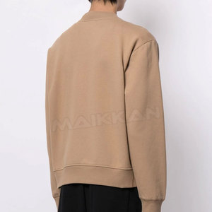 Veste de baseball personnalisée de qualité supérieure pour hommes avec col montant, en laine, séchage rapide et respirante, prête pour l'hiver ! - Product Image 3