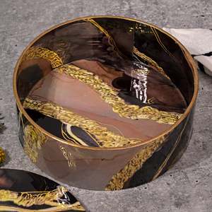 Exquisite <b>Black</b> and Golden Jewelry <b>Box</b> <b>for</b> <b>Storage</b> - Product Image 6