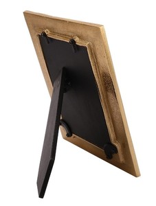 Marco de fotos colgante de doble cara para decoración interior, marco de fotos de latón y vidrio A4, bloque de fotos de moda, marco de aleación de aluminio dorado - Product Image 3