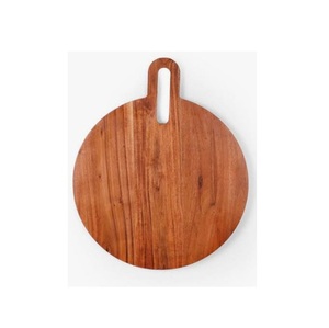 Tabla de cortar de madera de mango ecológica moderna, tabla de Pizza hecha a mano para frutas, verduras, uso en la cocina, producto de Venta caliente - Product Image 3