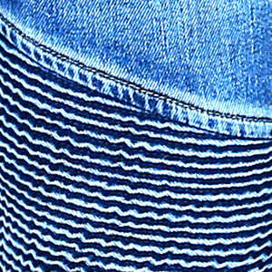 Pantalon en denim décontracté de longueur régulière pour femmes, dernière conception de couleur unie personnalisée avec prix de gros - Product Image 4