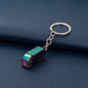 Llavero Promocional con Logotipo Personalizado, Modelo de Camión, Mini Coche 3D, Llavero de Aleación de Zinc Metálico con Forma de Coche, Llavero de Camión - Product Image 4