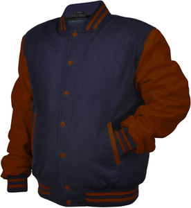 Último estilo unisex transpirable invierno lana piel de oveja botón decoración sublimada moda CollegeBaseballjacket para hombres - Product Image 5