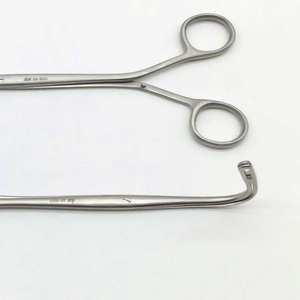 Pinzas de Agarre Curvas Randall Stone, Lote de 2, Acero Inoxidable, Instrumentos Quirúrgicos Veterinarios, Grado Quirúrgico Manual, Autoclavables - Product Image 6