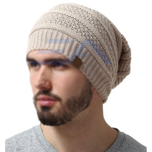 Solid Color Cotton/Wool Casual Reasonable Price Men Beanie Hats Adjustable Customizable High Quality New Style in Stock - Product Image 5