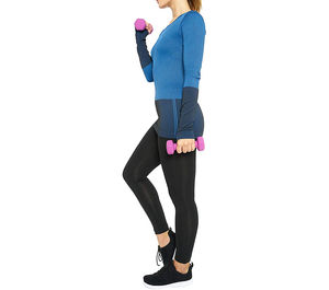 Camiseta de Protección Solar Ligera para Mujer, de Secado Rápido, Transpirable, Antibacteriana, Ecológica, de Manga Larga, de Poliéster, para Gimnasio y MMA - Product Image 3