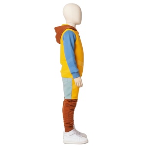 Conjuntos de Ropa Deportiva Informal con Capucha de Forro Polar para Niños, Conjuntos de Ropa para Bebés de Alta Calidad, MOQ Bajo, Ropa Deportiva Informal - Product Image 2
