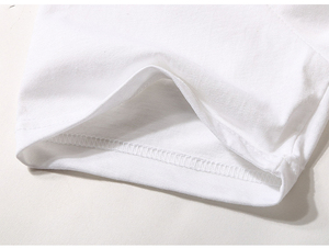 เสื้อยืดผ้าฝ้าย100% สำหรับผู้ชายเสื้อยืดลำลองธรรมดา - Product Image 3