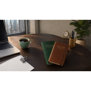 Agenda/Diario Personalizable con Logotipo, A5, de Cuero PU Termo, Papel Ecológico sin Madera, Planificador Diario, Semanal y Mensual sin Fecha - Product Image 3