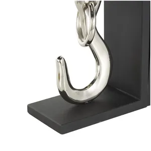 Modern Aluminium Gold-Plated 3D Adjustable <b>Book</b> Stand & Holder for Home Office Antique Feng Shui Sculpture by Zahid Exports - Product Image 4
