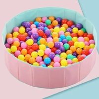 Coloré Doux PP En Plastique Océan Balle Jouet Bébé Nager Pit OEM 4mm 8mm 16mm 5cm 7cm 12cm Jouet Balles pour Enfants du Vietnam