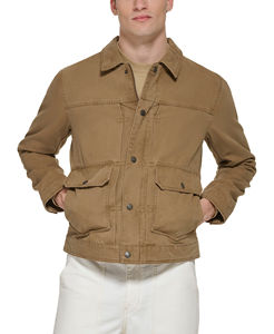 Chaqueta Casual de Invierno 2026 para Hombre, Personalizada, con Cierre, Estilo Urbano, Bolsillos Grandes, Teñida con Hilo - Product Image 6