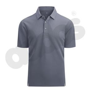 Polos de manga corta para hombre, polos elásticos de golf con cuello, para hombre - Product Image 1