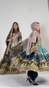 FABRICANTS PROFESSIONNELS ROBES AFGHANES DE QUALITÉ SUPÉRIEURE POUR FEMMES FAITES MAIN TRIBALES VINTAGE EN DENTELLE LONGUEUR SOL ÉCOLOGIQUES EN SOLDES - Product Image 5