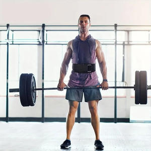 Ceinture de soutien lombaire réglable en néoprène pour l'entraînement, confortable, pour la musculation, accessoire de sécurité personnalisable - Product Image 5