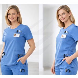 Conjunto de Uniformes Médicos para Mujer, Uniforme de Enfermera, Fabricante al por Mayor OEM - Product Image 3