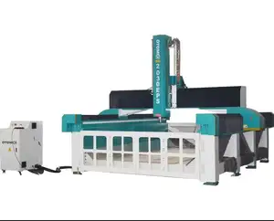Foam cnc router with linear tool change magazine automatic eps eva foam cnc machine for wood models for sale in chile
