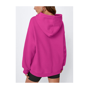 Último Vintage invierno primavera suéter de gran tamaño con capucha estilo holgado algodón sudadera impresión Digital lavado con capucha sudaderas holgadas - Product Image 5