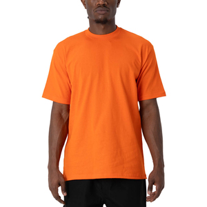 Vente en gros de vêtements de ville de luxe avec logo personnalisé olive t-shirts à la mode essentiels en jersey de coton et polyester biologiques pour hommes - Product Image 2