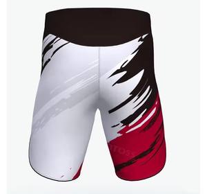 Short en maille et spandex unisexe double couche avec poche logo personnalisé Service OEM-Séchage rapide Respirant Léger pour adulte - Product Image 4