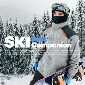 หน้ากากไหมพรมปรับแต่งได้, กันลม, น้ำหนักเบา, เหมาะสำหรับการเล่นสกี, ขี่จักรยานและเดินป่า, ส่วนลดการสั่งซื้อจำนวนมาก - Product Image 3